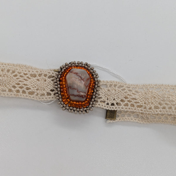 G - Striped orange jasper