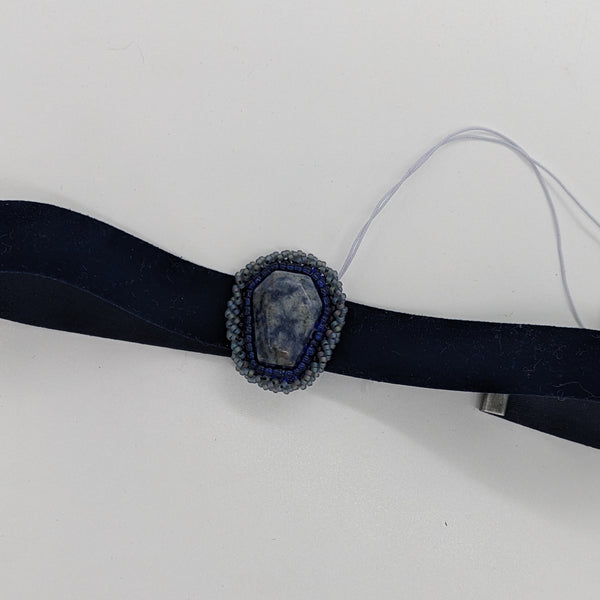 A - Sodalite on Navy
