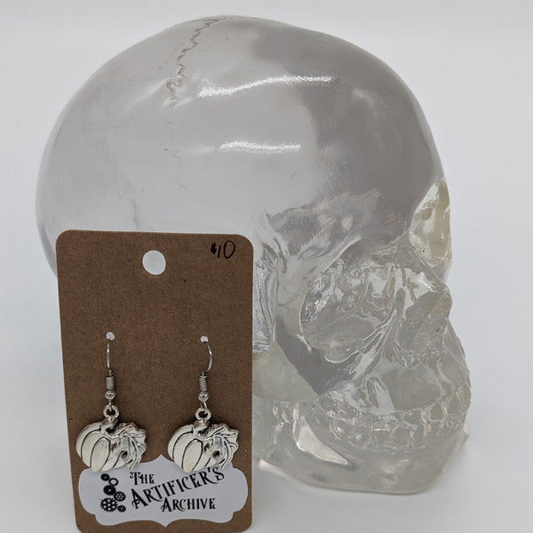 Pumpkins with Leaves