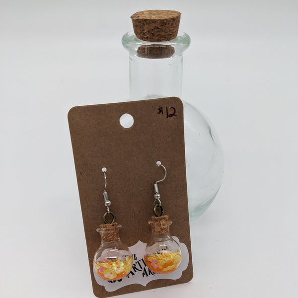 Yellow and Orange Glitter