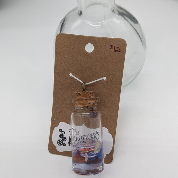 Large Glass Potion Pendants