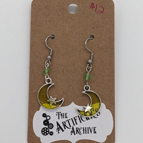 Over the Moon Earrings