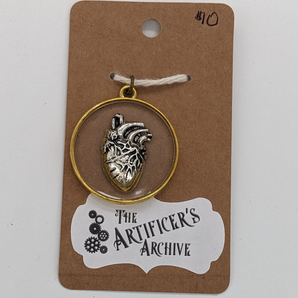 Framed Heart Pendant