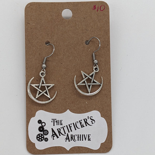 Pentacles Earrings (Variants)