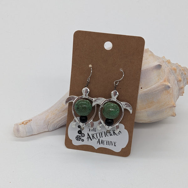 Turtle earrings