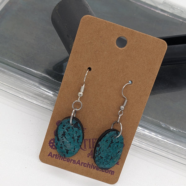 Option E - Blue-green and black