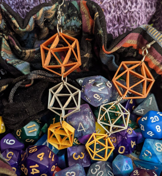 D20 Triple Crit Earrings