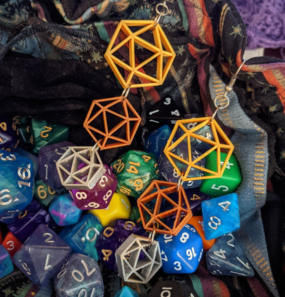 D20 Triple Crit Earrings