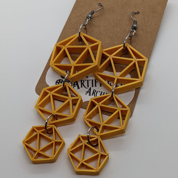 D20 Triple Crit Earrings