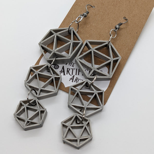 D20 Triple Crit Earrings