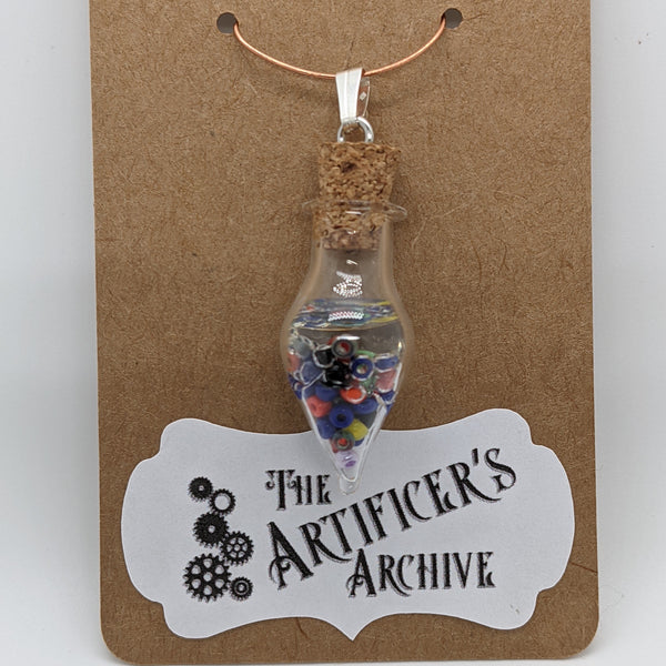 Glass Potion Pendants - Teardrop