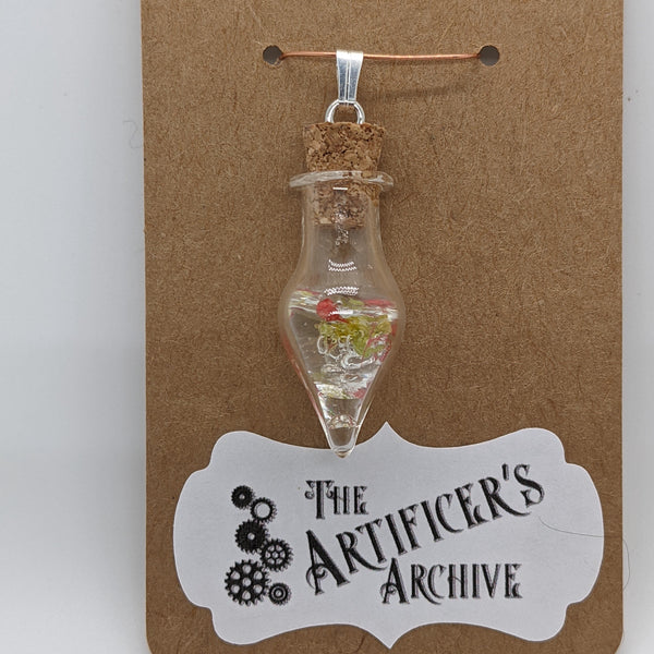 Glass Potion Pendants - Teardrop