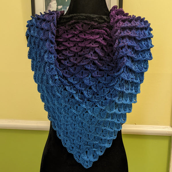 Dragon Scale Shawl Pattern