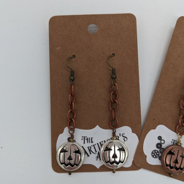 Jack O'Lantern Earrings