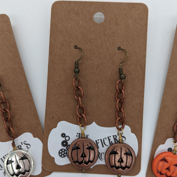 Jack O'Lantern Earrings