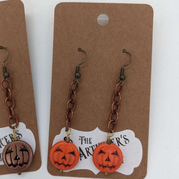 Jack O'Lantern Earrings
