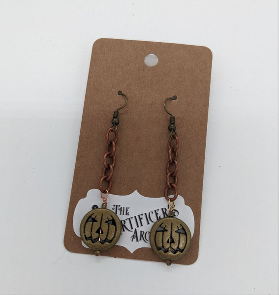 Jack O'Lantern Earrings