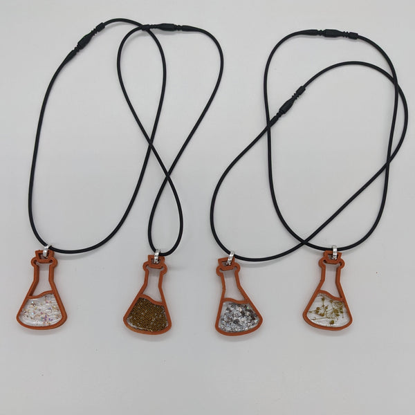 Potions! - 3D Printed Pendant in Copper