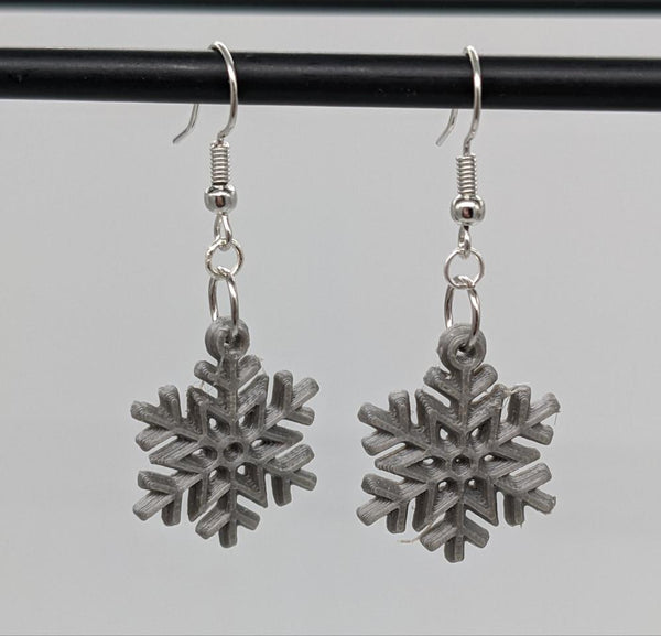 Small silver snowflakes