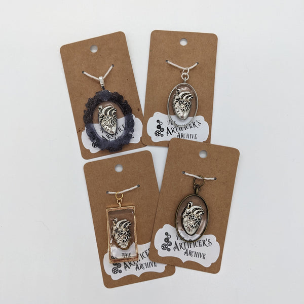 Framed Heart Pendant