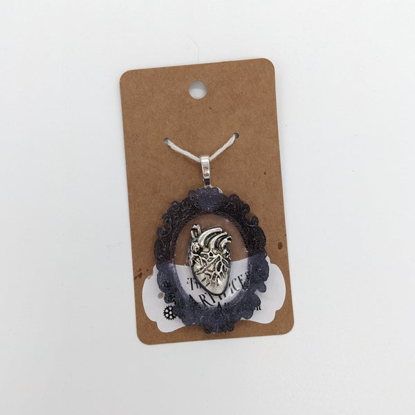 Framed Heart Pendant