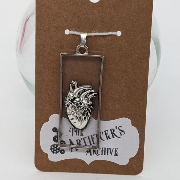 Framed Heart Pendant