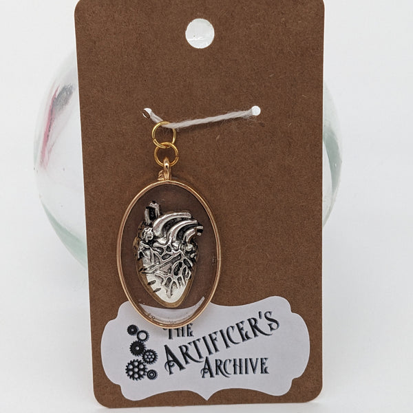 Framed Heart Pendant