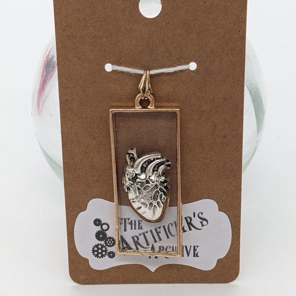 Framed Heart Pendant