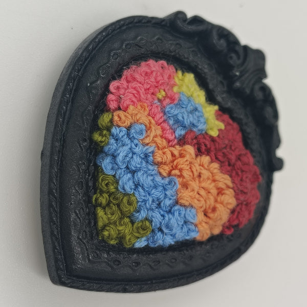 Tiny Embroidery - Heart Mosaics
