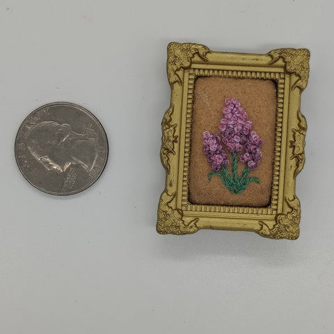 Tiny Embroidery - Lilacs