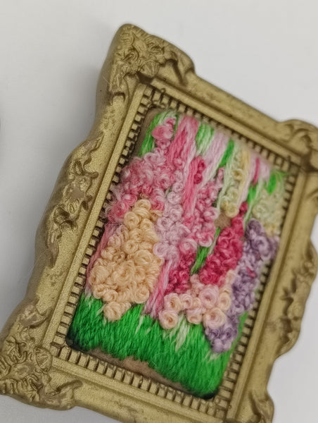 Tiny Embroidery - Hyacinths