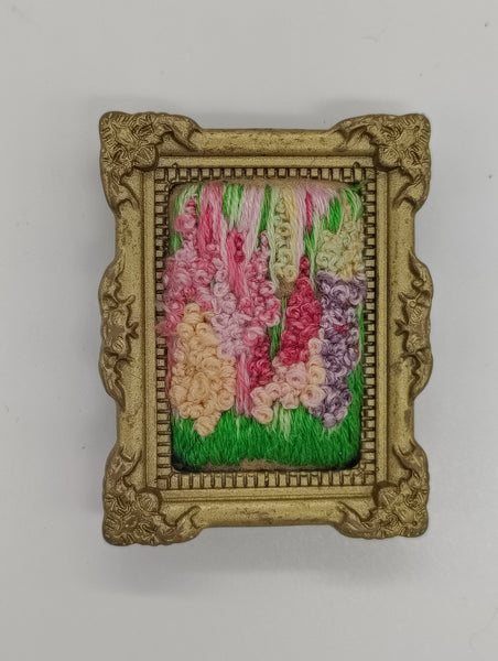 Tiny Embroidery - Hyacinths