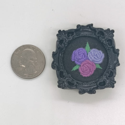 Tiny Embroidery - Triple Bouquets