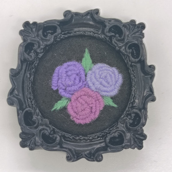 Tiny Embroidery - Triple Bouquets