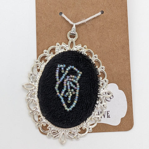 Bead Embroidered Pendants - Nevermore (Variants)