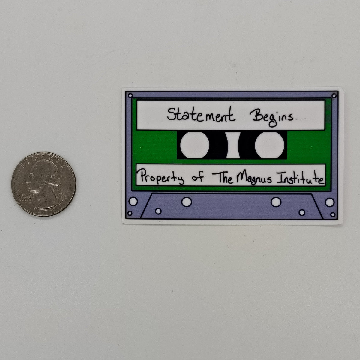 Statement Begins Sticker – The Artificers Archive