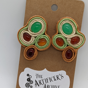 Soutache Swirls Earrings