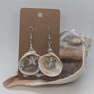 Shells and Starfish Earrings - Options Available