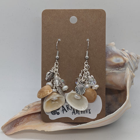 Fun Shells and Charms Dangles - Options Available