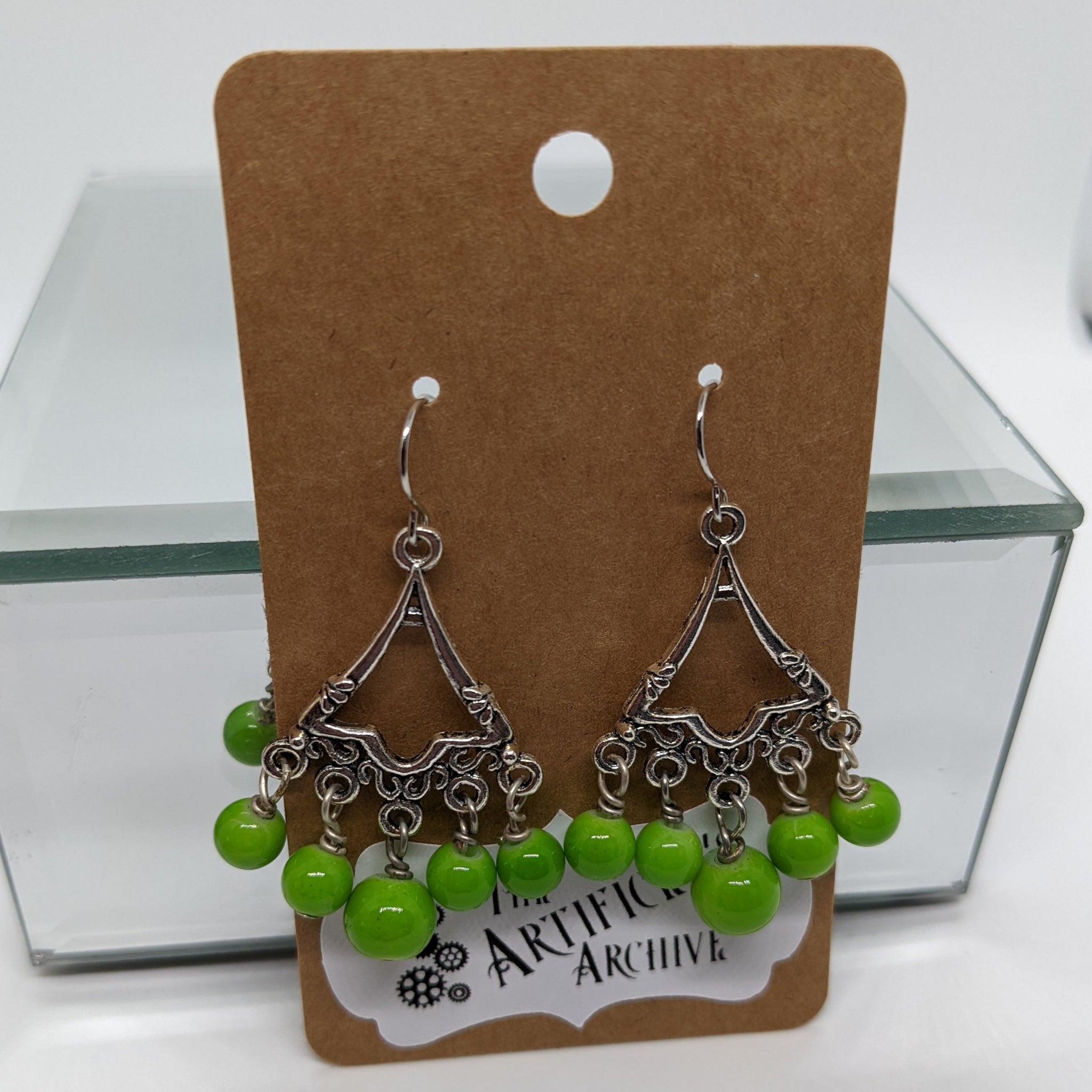 Mini chandelier earrings