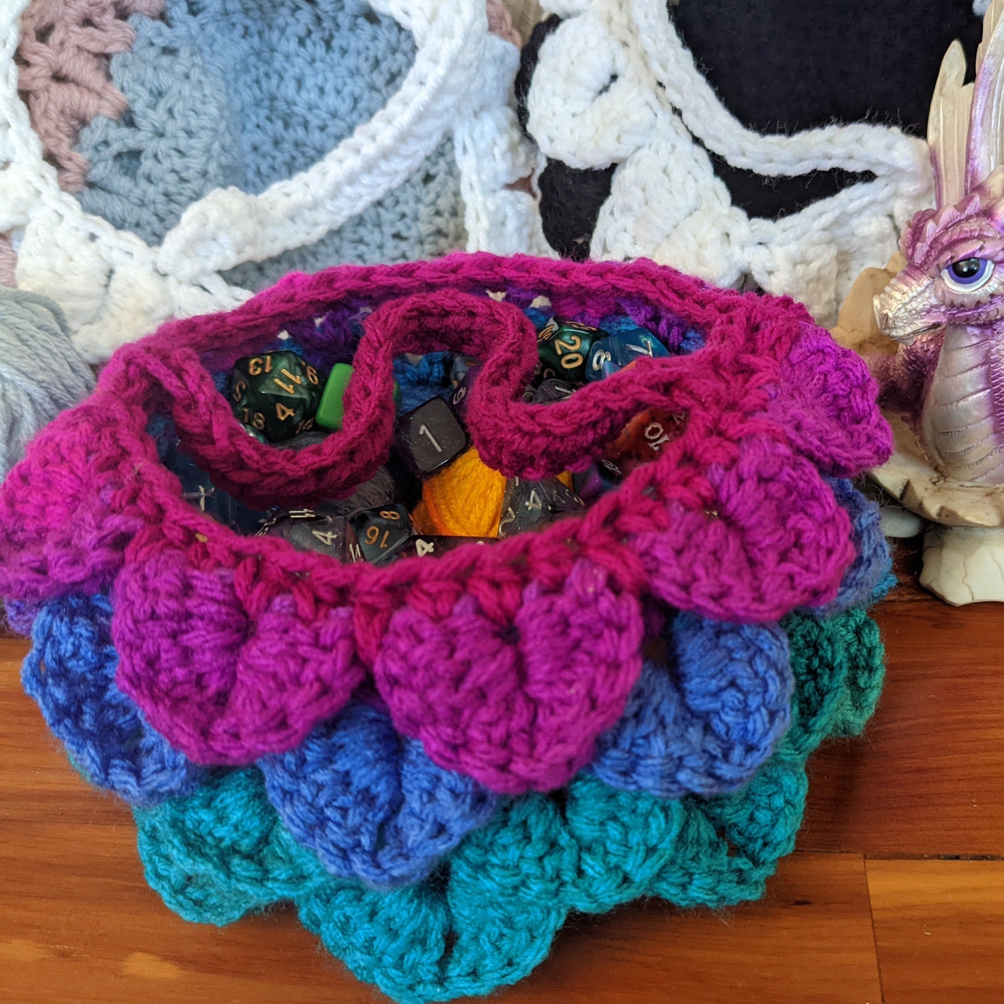 Dragon Scale Basket Pattern – The Artificers Archive