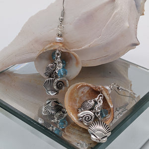 Shells and Scallops Earrings