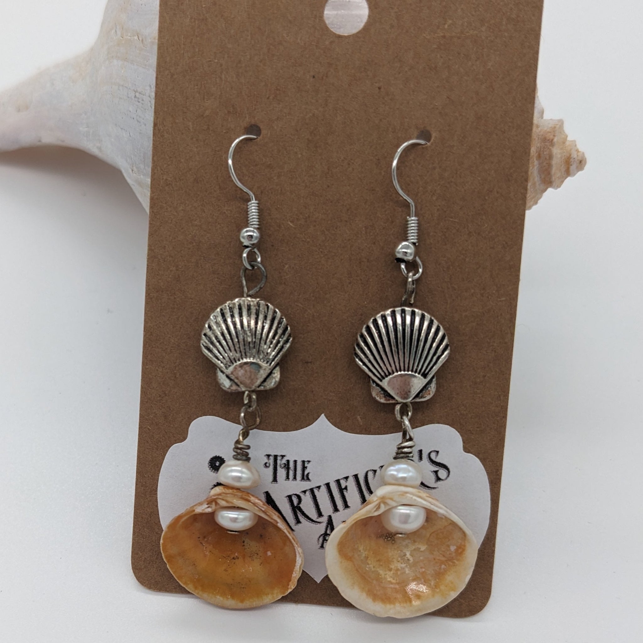 Shell-ception Dangle Earrings