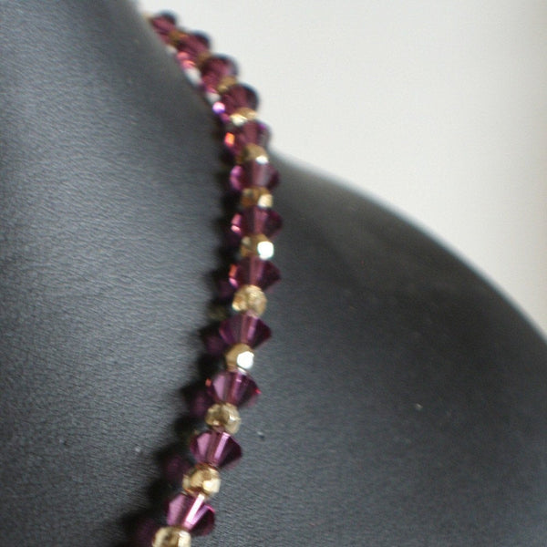 Purple Horse Cabochon Necklace